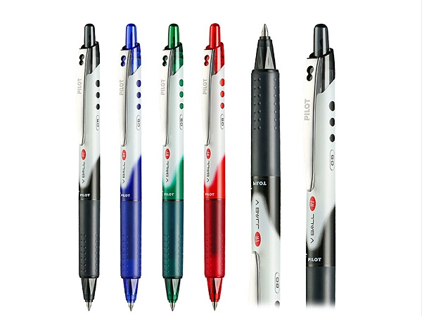 百乐按制新威宝中性笔 BLRT-VB5-B 0.5mm 黑色 12支/盒