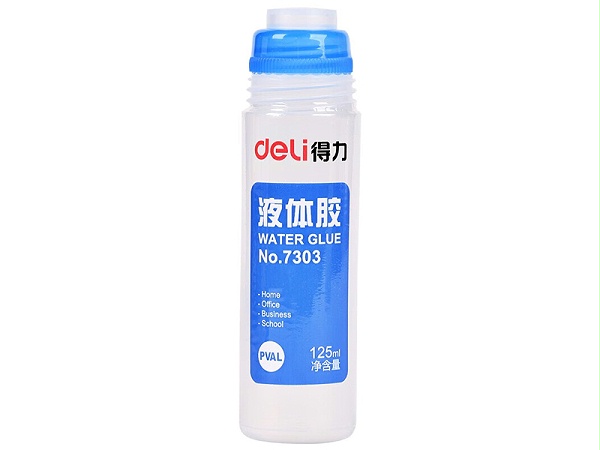 得力 液体胶水7303 PVAL 125ml 40*40*143mm