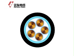 远东 铜芯聚氯乙烯绝缘护套电力电缆 VV-0.61kV-5×70  100m 1卷