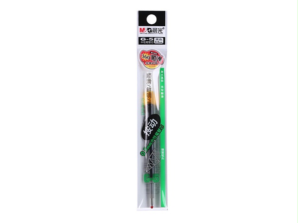 晨光G5中性笔芯 0.5  黑色 082375