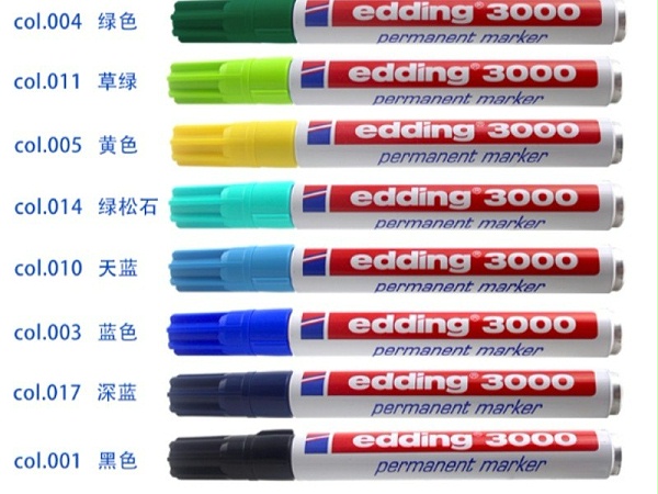 艾迪3000 1.5mm记号笔（蓝色）