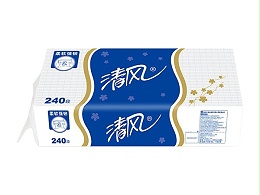 B22AT3BN清风卷筒纸(蓝) 10卷／提