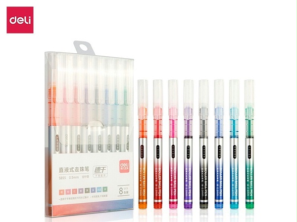 得力S855 直液笔