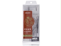 得力71961答题卡套尺(透明本色)