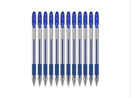 得力S55中性笔0.5MM （蓝）