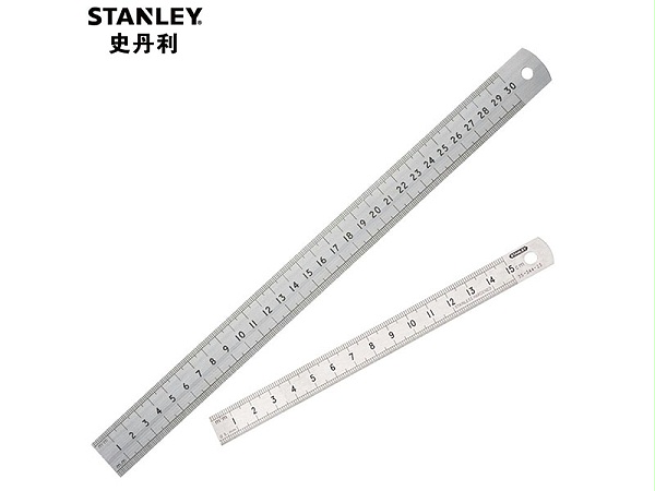 STANLEY/史丹利 不锈钢直尺 35-345-23 300mm 1把