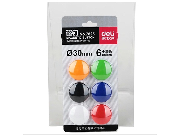 7825得力磁钉 3cm