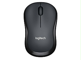 罗技（Logitech）M220 无线静音鼠标 畅销外形 灰色