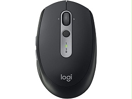 罗技（Logitech）M590 多设备静音无线鼠标 侧键 石墨黑