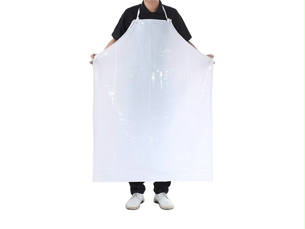 白色透明PVC防水围裙1M*7CM