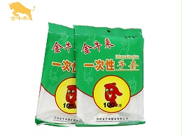 金牛来一次性PE手套  100只袋