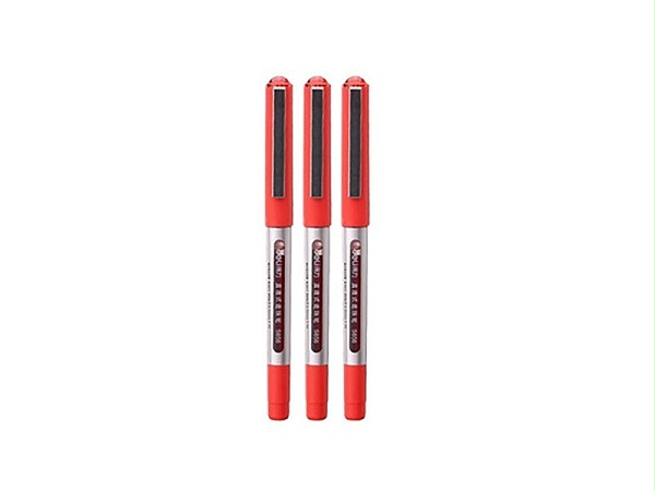 得力S656宝珠笔0.5MM （红色）