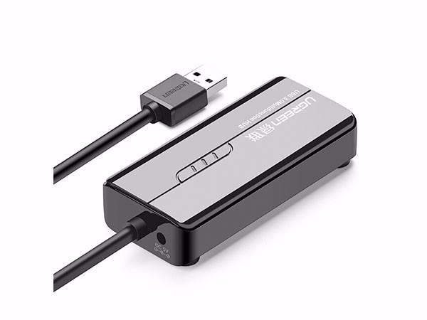 绿联20265 USB3.0 HUB+千兆网口