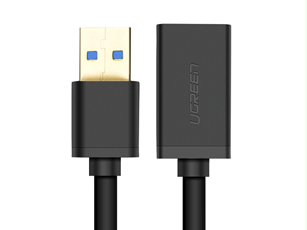 绿联（UGREEN） USB3.0公对母数据线接口连接线 1.5米(30126)