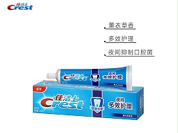 佳洁士120克夜间多效护理牙膏