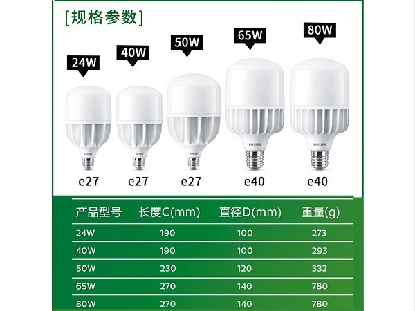 40W  飞利浦螺口灯泡