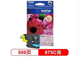 兄弟 LC975C 原装墨盒青色 适用于MFC-J220 J265W J410