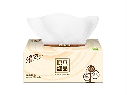 清风B339A18  2层180抽盒装抽纸