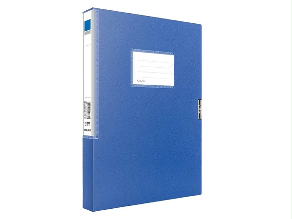 得力5681_25mm档案盒(深蓝)