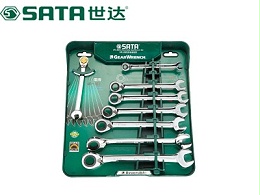 世达09041 双向快扳 8件工具组套