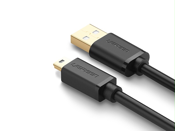 绿联10385集线器USB 转Mini 5P线1.5米