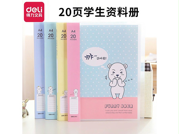 得力96151_20页资料册(混)(本)