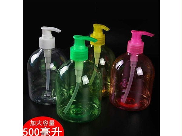 500ML塑料透明洗手液瓶