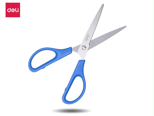 得力0603剪刀（蓝/黑）