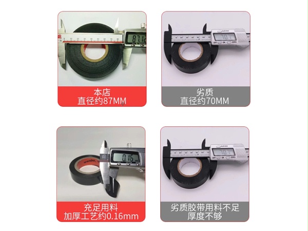 2．4CM 万得红色地线胶带
