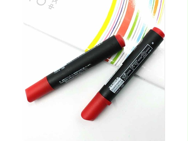 斑马 JZ大白板笔 YYR1-R 2.0-2.6mm 红色