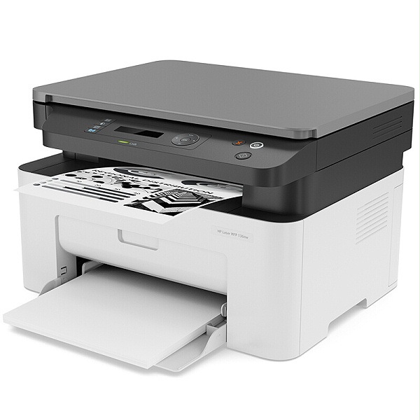 HP 136nw 黑白激光打印机