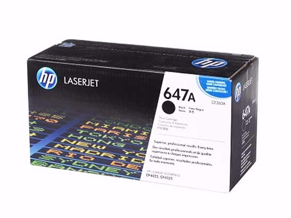 惠普 CE260A 647A原装硒鼓黑色 适用于LaserJet CP4025/CP4525