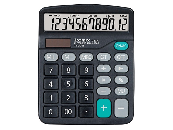 齐心C-837C办公计算器