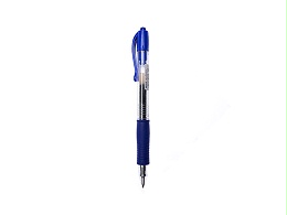 百乐（PILOT）BL-G2-5 按制中性笔 按动啫喱笔 签字笔中性笔 0.5mm 12支/盒蓝色