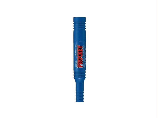 三菱 记号笔 PM-150TR BLUE 水性大双头蓝色 10支/盒