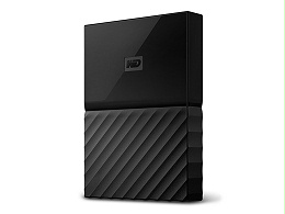 西部数据(WD)2TB USB3.0移动硬盘My Passport 2.5英寸 经典黑WDBS4B0020BBK