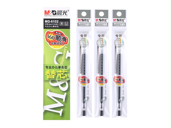 MG－6102 晨光中性笔芯 黑色 082543
