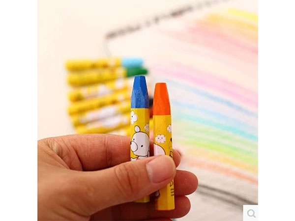 得力6963 24色学生丝滑油画棒 易上色认同蜡笔绘画笔