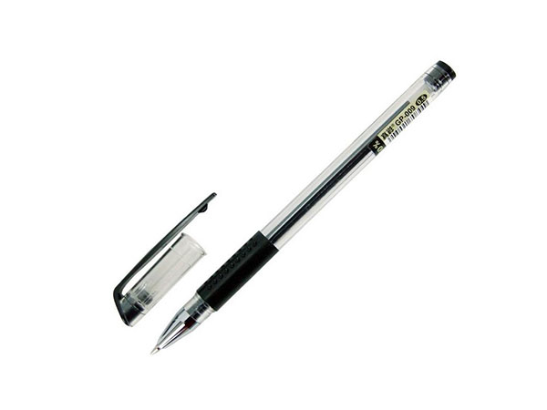 真彩 GP-009 0.5mm黑色经典办公子弹头中性笔签字笔水笔 12支/盒