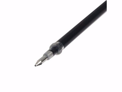 得力 6916 0.5mm黑色中性笔替芯 子弹头水笔签字笔替芯 20支/盒