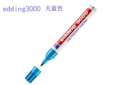 艾迪3000 1.5mm记号笔（天蓝色）