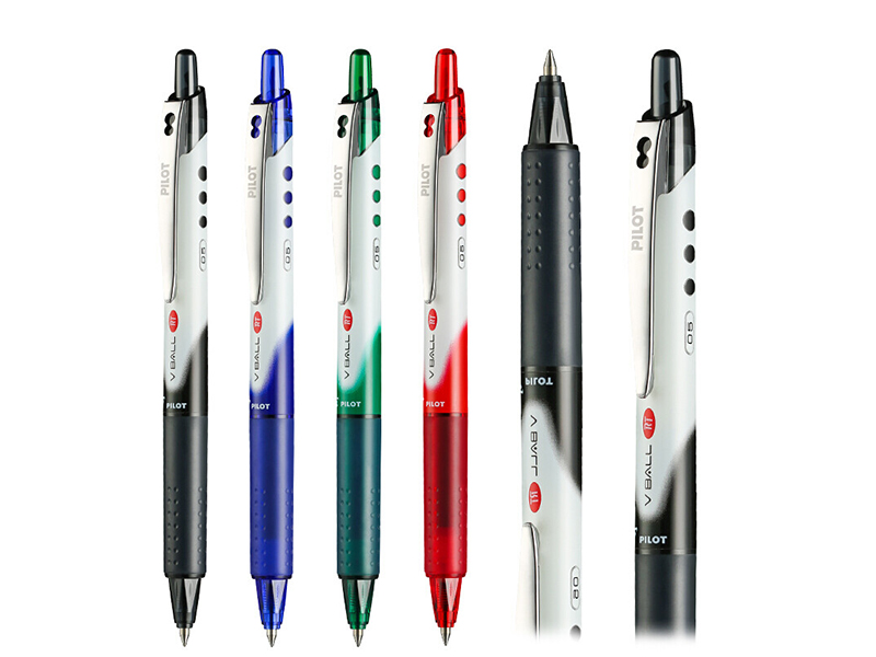 百乐按制新威宝中性笔 BLRT-VB5-B 0.5mm 黑色 12支/盒