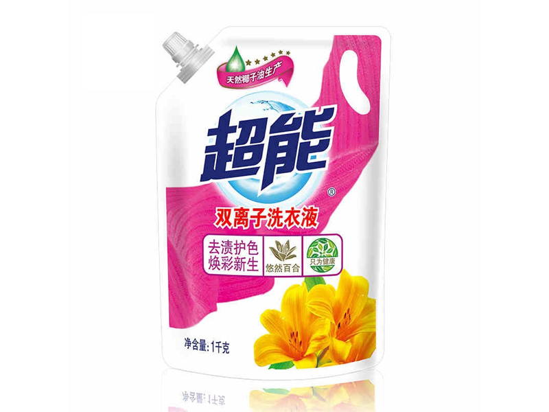 超能1KG 悠然百合 双离子洗衣液