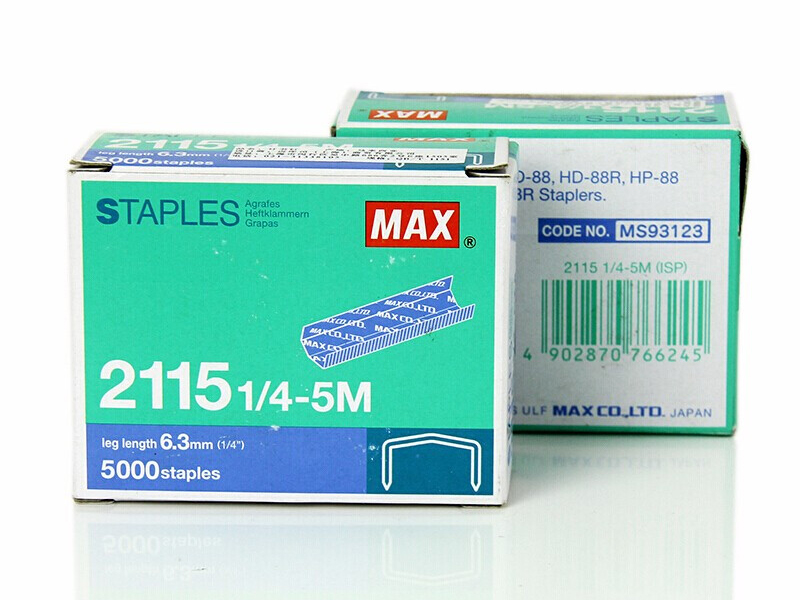 MAX 2115-1／4（5M）订书钉