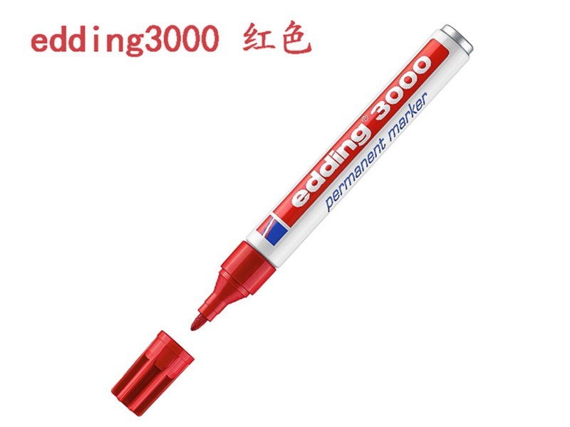 艾迪3000 1.5mm记号笔（红色）