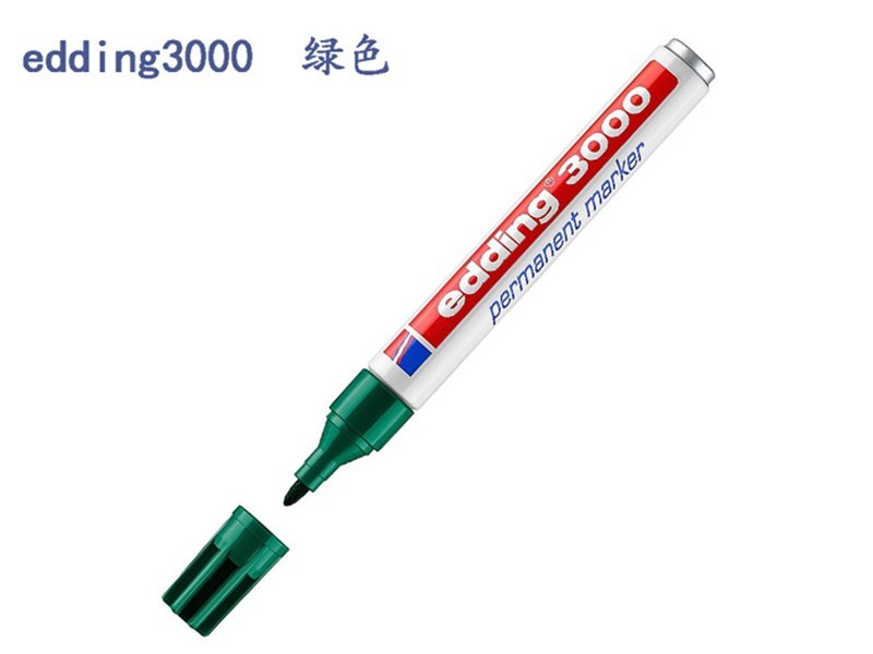 艾迪3000 1.5mm记号笔（绿色）