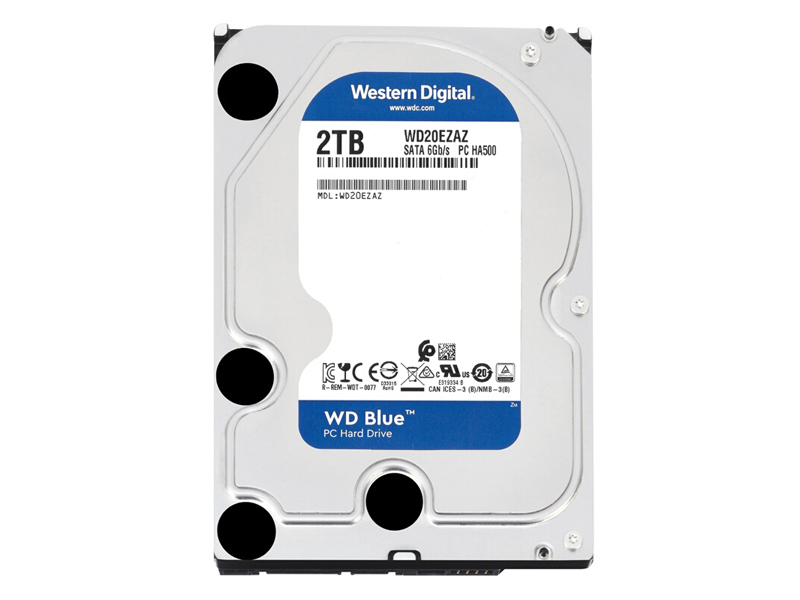 西部数据WD20EZAZ 2TB 256MB台式机硬盘