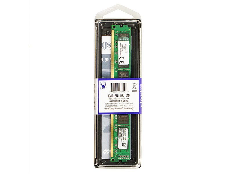 金士顿(Kingston)DDR3 1600 8GB 台式机内存