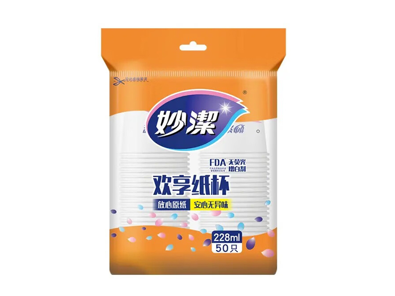 妙洁(MIAOJIE) MDCB50 -TR 228ML加厚特惠纸杯50只装 妙洁(MIAOJIE) MDCB50 -TR 228ML加厚特惠纸杯50只装