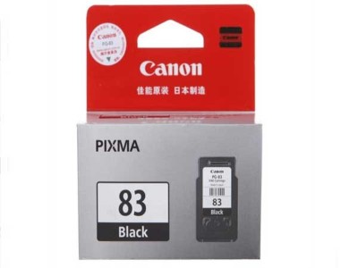 佳能 PG-83 黑色墨盒 适用PIXMA E608 E518